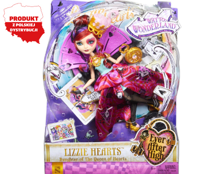 Boneca Ever After High País das Maravilhas - Lizzie Hearts - Mattel -  Bonecas - Magazine Luiza