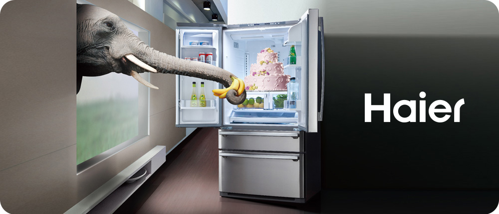 haier side by side